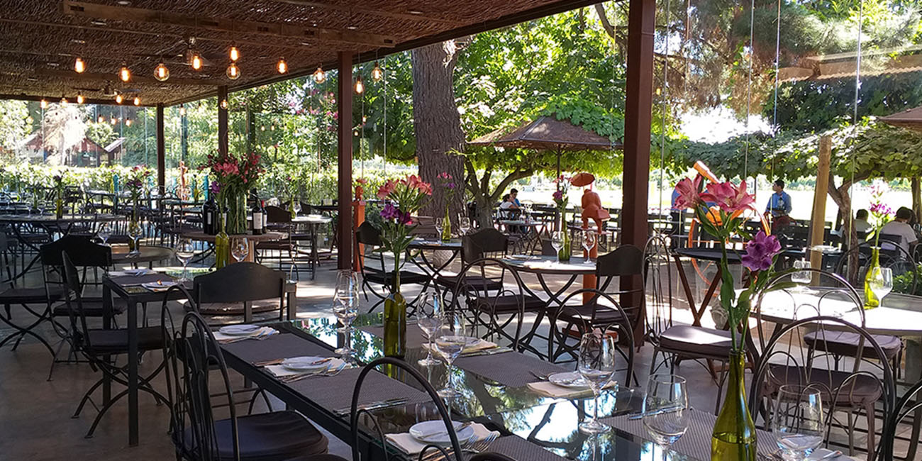 Rayuela Restaurant Indoor and Outdoor Dining Area